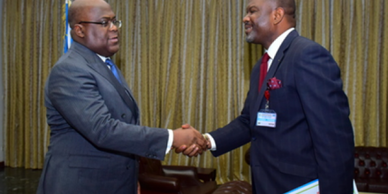 Félix Tshisekedi et Martin Kabuya, Photo Présidence de la République