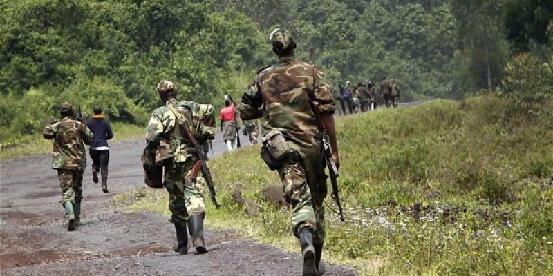 Les rebelles M23 à Rutshuru en 2012/Ph droits tiers