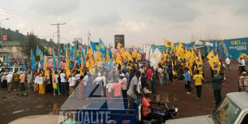 Marche du FCC à Goma. Photo ACTUALITE.CD.