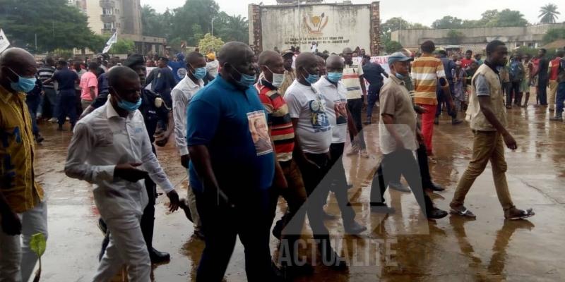 La marche de Lamuka du 13 juillet 2020 à Gbadolite