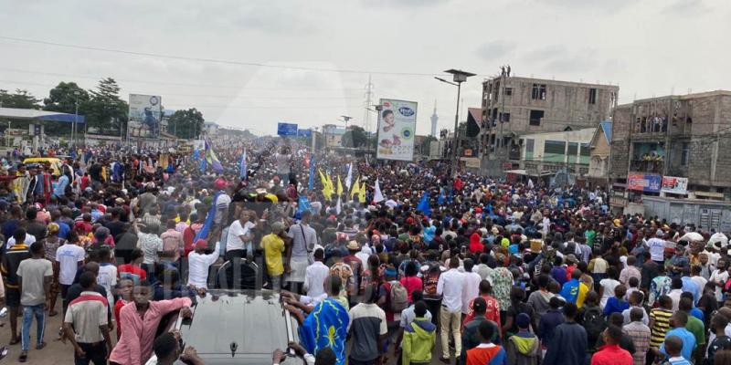 La marche de Lamuka à kinshasa/PH. ACTUALITE.CD