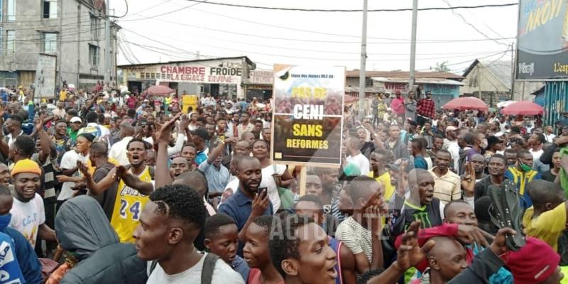 La marche de Lamuka du 13 juillet 2020