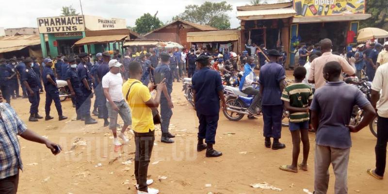 la marche de Lamuka à Gemena/ PH. ACTUALITE.CD