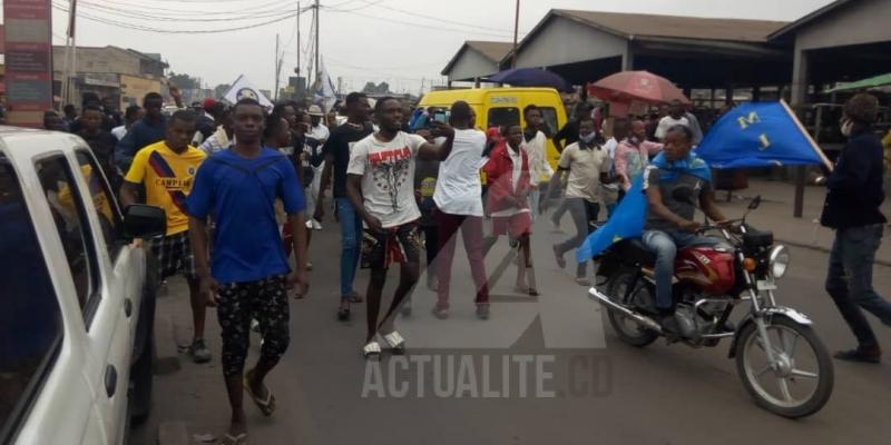 La marche de Lamuka anti-Malonda à Kinshasa
