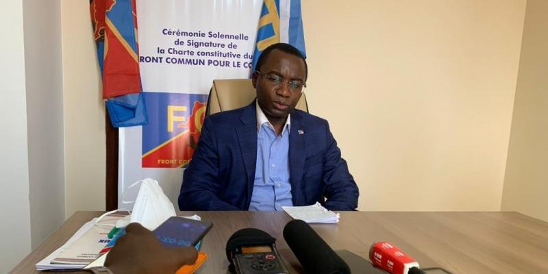 Nehemie Mwilanya, coordonnateur national du FCC. Ph/droits tiers