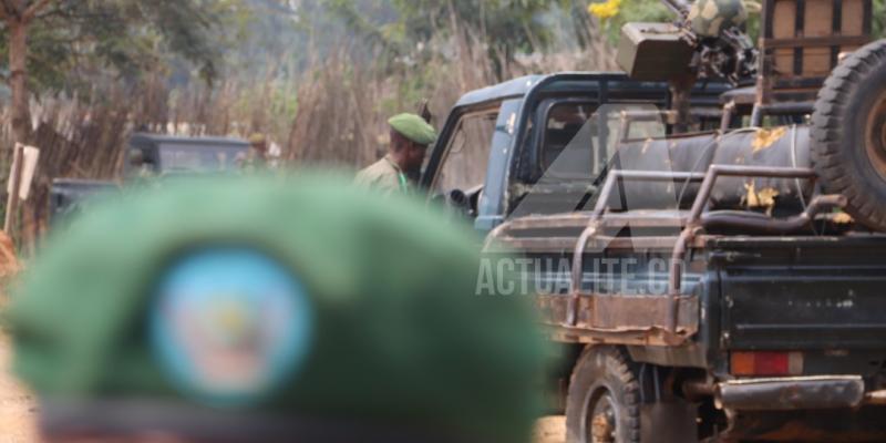 Les FARDC en opération dans le territoire de Beni
