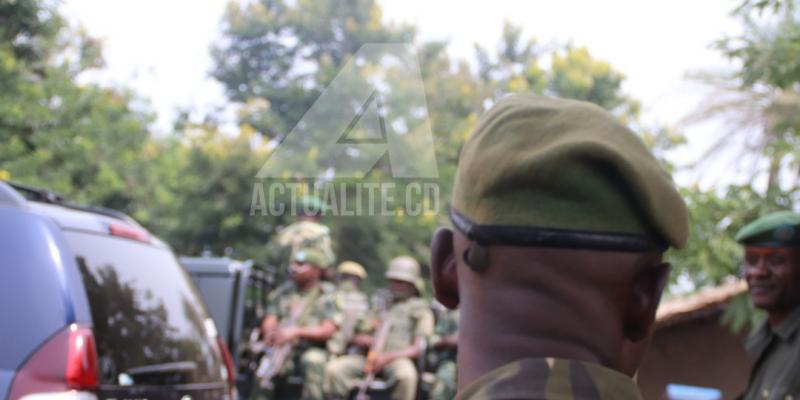 Une patrouille de l'Armée au triangle de la mort, à Beni/Ph. ACTUALITE.CD