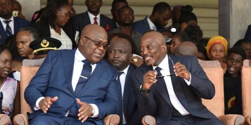 Félix Tshisekedi et Joseph Kabila/Photo droits tiers