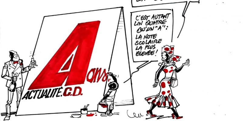 Les caricatures de ACTUALITE.CD sont réalisées par Kash.
