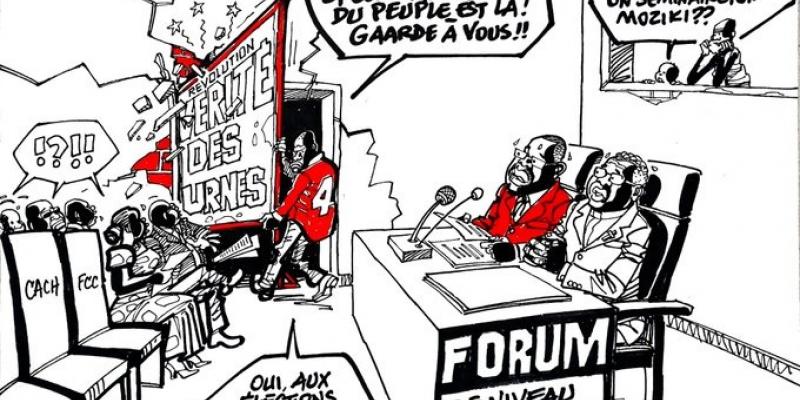 Caricature par Kash/ACTUALITE.CD