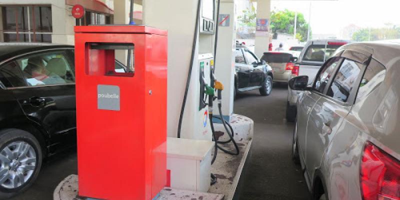 Une station de carburant à Kinshasa/Ph droits tiers
