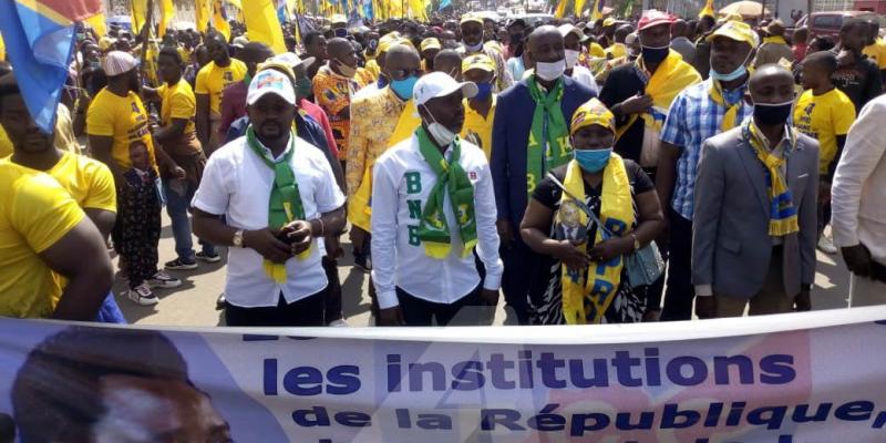 Marche du FCC au Sud-Kivu. Ph. ACTUALITE.CD.