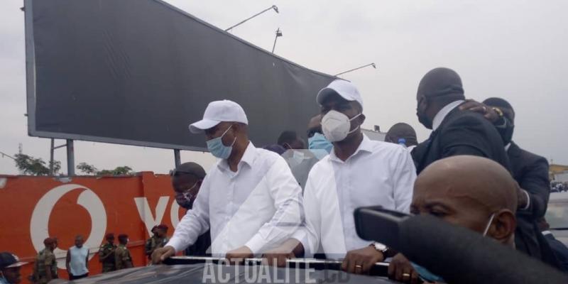 Martin Fayulu et Adolphe Muzito de retour à Kinshasa ce samedi/Ph. ACTUALITE.CD