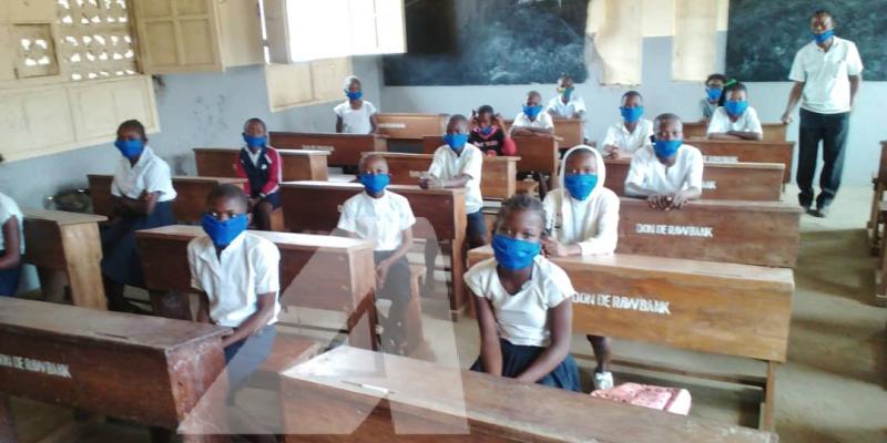 Les élèves dans une école de Matadi (Kongo Central). Ph. ACTUALITE.CD.