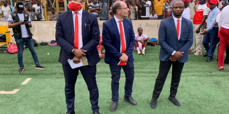 Bob Makandalele, Julio César Gomez et M. Pedro. Ph. droits tiers.