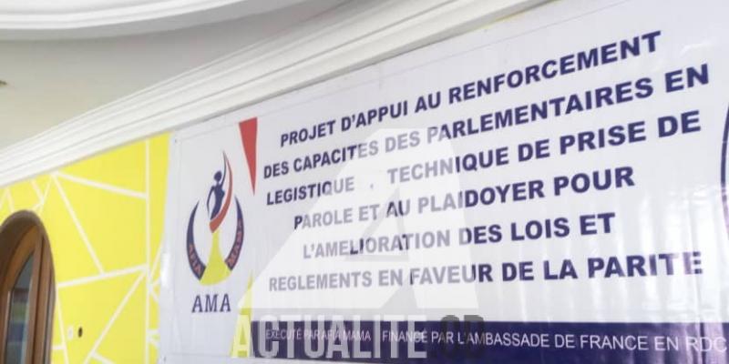 RDC : Afia Mama a formé des parlementaires sur la prise de parole et la parité