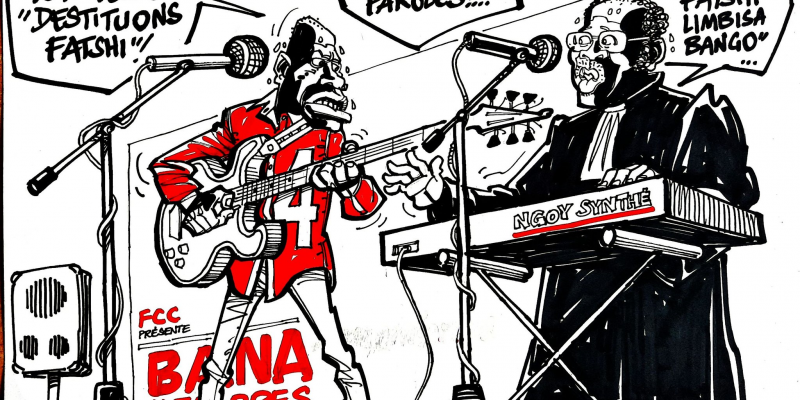 Caricature par Kash/ACTUALITE.CD