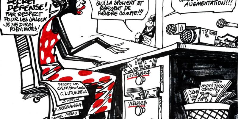 Caricature par Kash/ACTUALITE.CD