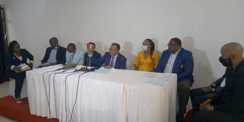 Les membres de la Dynamique pour la consolidation des acquis démocratiques/Ph ACTUALITE.CD