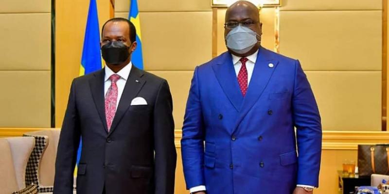 Vincent Kerega et Félix Tshisekedi/Ph. Droits tiers