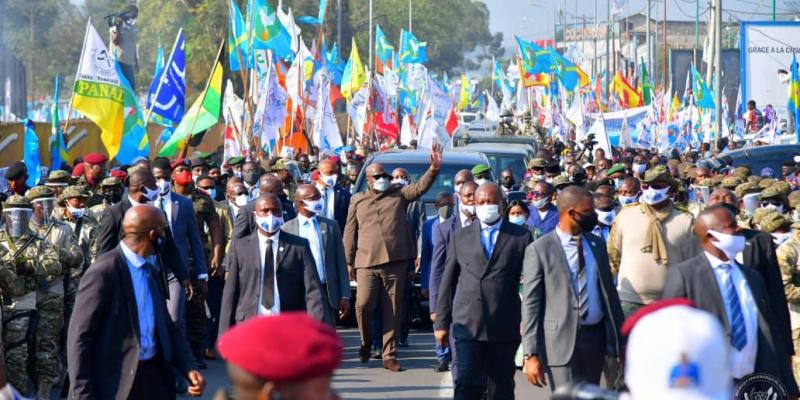 Felix Tshisekedi arrivé à Goma le 5 octobre/Ph Présidence 