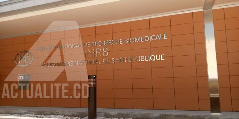 Le bâtiment du laboratoire de l'INRB/Ph ACTUALITE.CD 