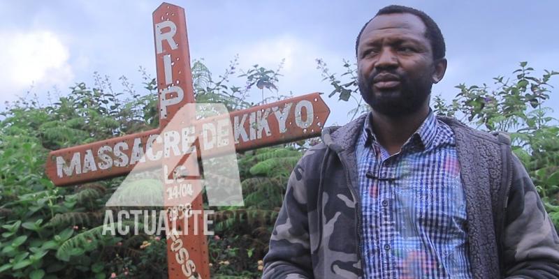 L'un des survivants des massacres de Kikyo à Butembo/Ph ACTUALITE.CD