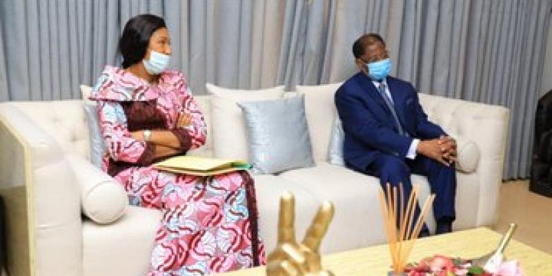 Jeanine Mabunda et Thambwe Mwamba/Ph droits tiers 
