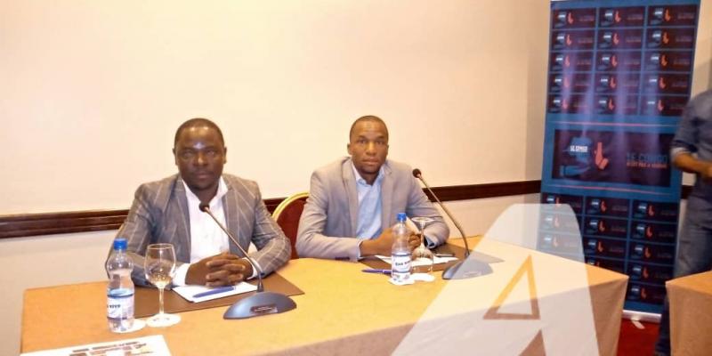 Conférence de presse de Congo n'est pas à vendre  animée à Kinshasa /Ph. ACTUALITE.CD