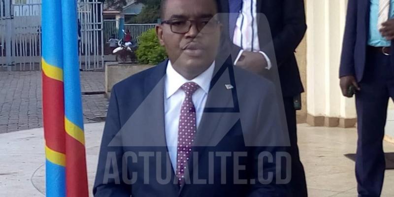 Le gouverneur Théo Ngwabidjie/Ph. ACTUALITE.CD