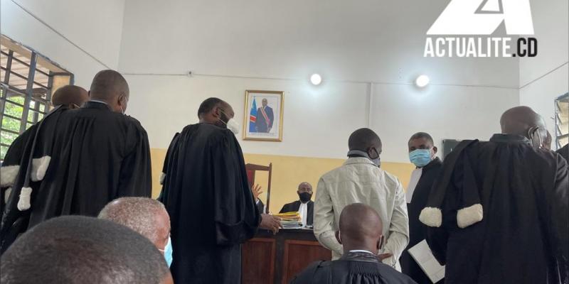 Les juges du tribunal de paix de Kinshasa-Ngaliema/Ph. ACTUALITE.CD