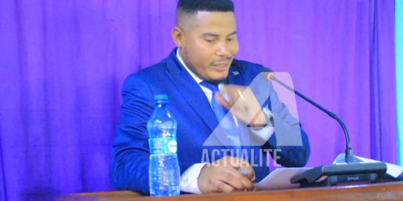 Président de l'Assemblée provinciale de Haut-Lomami. PH/ACTUALITE.CD