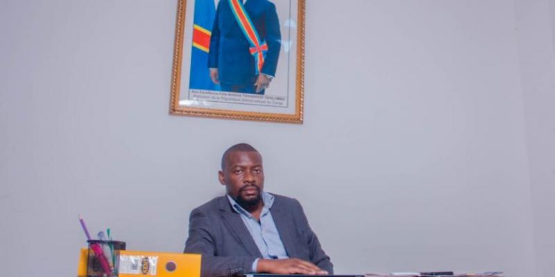 Mandack Katako,  PDG Booster Lire SARL et fondateur de l'ONG Riposte Numérique/Ph droits tiers