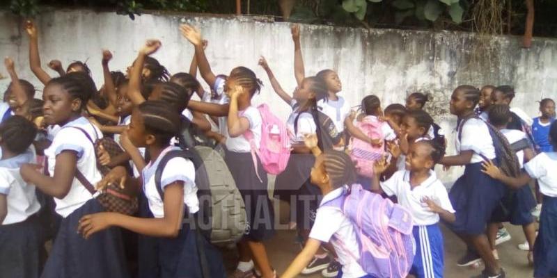Les du Lycée Bosangani à Kinshasa/Ph ACTUALITE.CD 