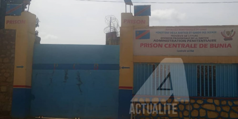 Prison centrale de Bunia/Ph ACTUALITE.CD 
