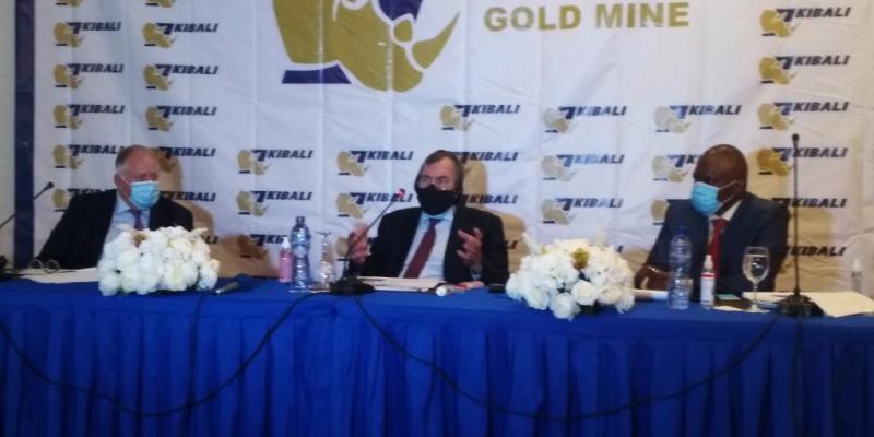 Le Comité dirigeant de Kibali Gold Mine au cours de la conférence 2 février 2021/DESKECO.COM