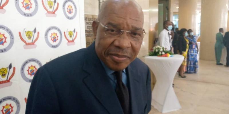 François Mwamba, coordonnateur national du Conseil présidentiel de veille stratégique, ancien coordonnateur de MNS. Ph. ACTUALITE.CD.
