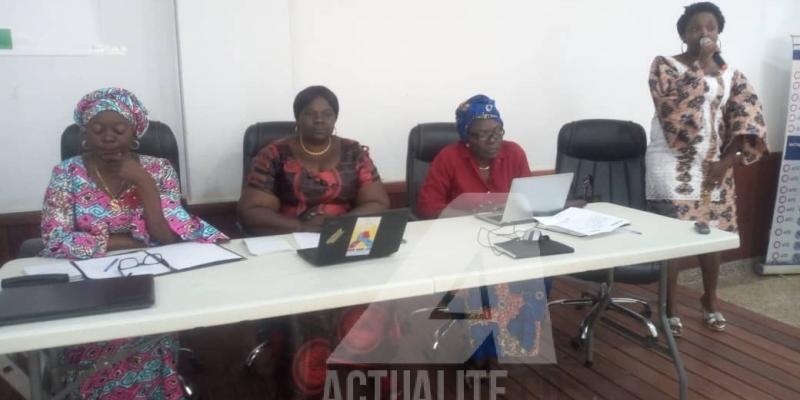 Bureau de l'Association des Femmes des médias (AFEM)/Ph. ACTUALITE.CD