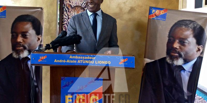 André Alain Atundu, Cadre du FCC et President de la Ligues des Patriotes