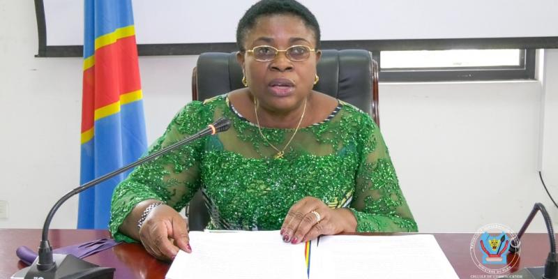 La Vice-Premier Ministre, Ministre du Plan, Elysée Munembwe Tamukumwe