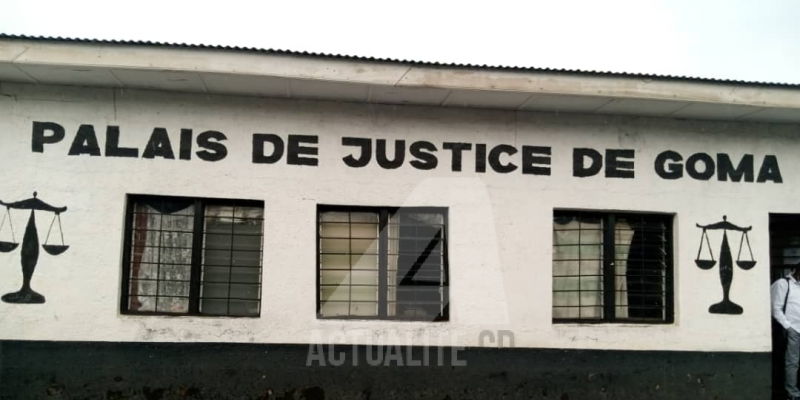 Palais de justice de Goma/Ph ACTUALITE.CD 