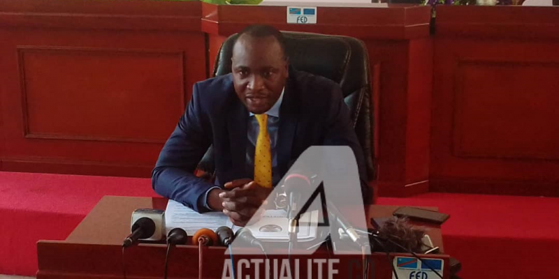 Francis Tshibalabala, vice-président de l'APK/Ph ACTUALITE.CD 