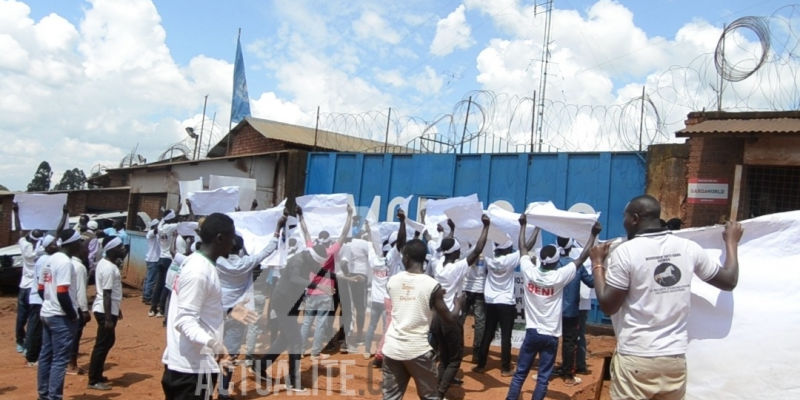 Manifestation de la population contre l'insécurité à Butembo/Ph. ACTUALITE.CD