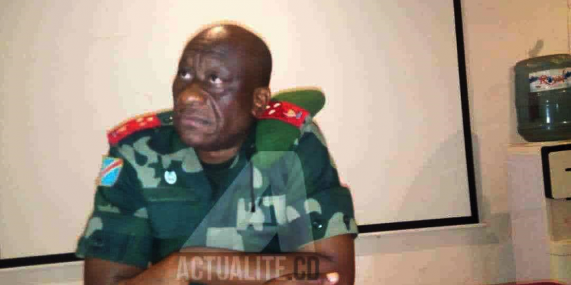Lieutenant-général Luboya Nkashama Johnny, gouverneur du Nord-Kivu/Ph ACTUALITE.CD 