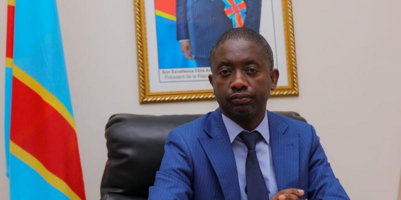 Le ministre du Tourisme Modero Nsimba