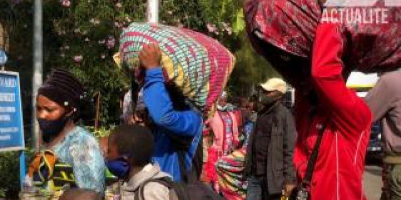 Eruption volcanique : les organisations féminines se mobilisent pour porter assistance aux familles de Goma et ses environs