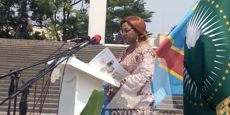 RDC-Tolérance Zéro Immédiate : « Je suis convaincue que nous sommes tous conscients de l’immense tâche qui nous attend », Gisèle Ndaya Luseba