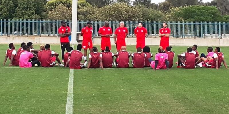 Les Léopards en stage à Tunis/Ph. droits tiers 