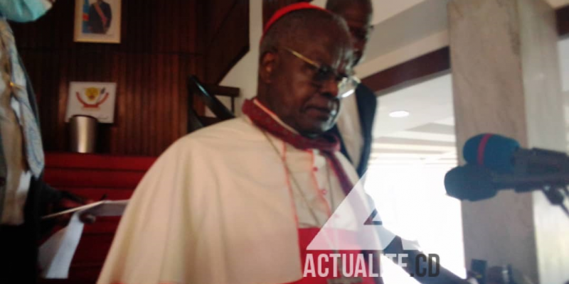 Le cardinal Laurent Monsengwo/Ph ACTUALITE.CD