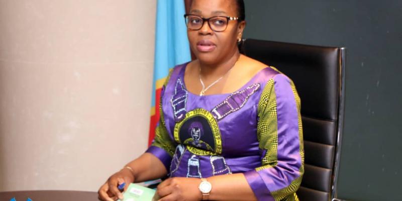 Néné Nkulu, initiatrice du parti politique l'AFBC